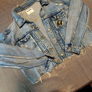 Distressed Denim Jacket